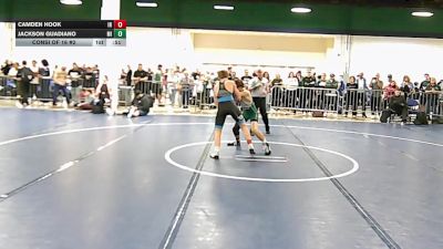 120 lbs Consi Of 16 #2 - Camden Hook, IN vs Jackson Guadiano, MI