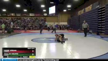 105 lbs Champ. Round 1 - Dalilah Aguayo, Arvada vs Marie Jordan, Bennett