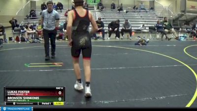 100 lbs Round 5 (6 Team) - Mason Swartz, Illinois Menace vs Wesley Honiss, Michigan Matcats