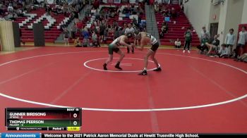 132 lbs Round 4 (10 Team) - Thomas Peerson, Pelham vs Gunner Birdsong, Athens