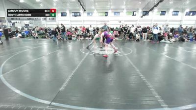 125 lbs Round Robin 3 - Landon Moore, Metro All-Stars - HS vs Hoyt Hartshorn, Ohio Valley Forge - HS