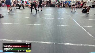 150 lbs Round 3 (6 Team) - CJ Liddie, Applied Pressure X Kame Style vs Daniel Ellis, Dark Knights