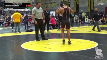 168 lbs Quarterfinal - Ryan Ball, Durham Wrestling Club vs Madden Reginato, Carnegie Scots