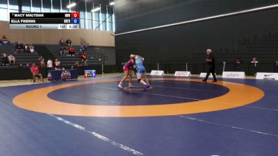 59kg Round 1 - Macy Malysiak, Hamilton Wrestling Club vs Ella Finding, Coast RTC