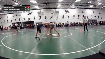 174 lbs Champ. Round 2 - Angelo Mastroianni, Adrian vs Layne Settle, Unattached