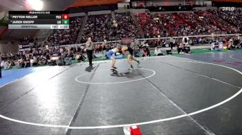 5A 126 lbs Semifinal - Peyton Keller, Preston vs Jaren Knopp, Lakeland