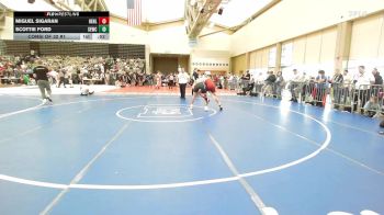 162-H lbs Consi Of 32 #1 - Miguel Sigaran, Henlopen Hammers vs Scottie Ford, Shore Elite Wrestling Club