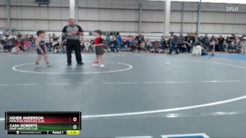 54 lbs Round 3 - Cash Roberts, Hawk Wrestling Club vs Asher Anderson, Middleton Wrestling Club