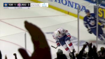 Rochester Americans Score On Beautiful Sequence With A Big Hit And A Breakaway Goal