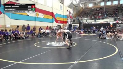 138 lbs Quarters & 1st Wb (16 Team) - Carter Braband, Campbell County vs Mason Huff, South