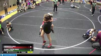 58 lbs Round 5 - Meredith Hall, Gaston Grizzlies vs Everly Musilunas, Carolina Reapers