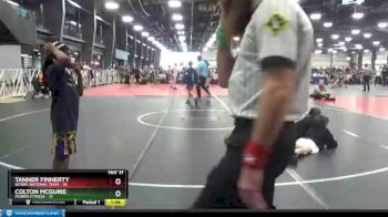 140 lbs Round 5 (6 Team) - Colton McGuire, Morris Fitness vs Tanner Finnerty, NCWAY National Team