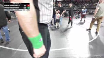41 lbs Round Of 16 - Roman Dubkovetskyi, Red Nose vs Karson Cossaboon, Cumberland