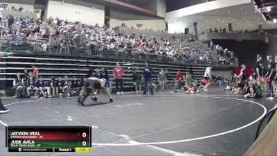 112 lbs Round 4 (6 Team) - Jude Avila, Team Texas Blue vs Jayvion Veal, Kansas Anaconda