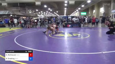 86 kg Cons 32 #2 - Kole Mulhauser, New York vs Rowan Gneiting, Western Colorado Wrestling Club