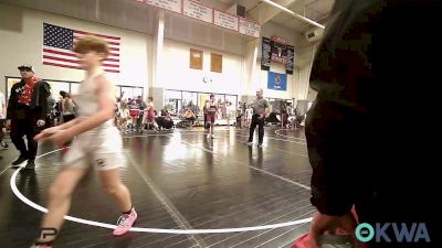 130 lbs Semifinal - Christian Garcia, Eufaula Ironheads Wrestling Club vs Clinton Stout Jr., Keystone Kids Wrestling Club