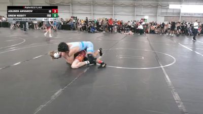 126 lbs Round 3 (8 Team) - Aslibek Anvarov, Ohio Gold vs Drew Nesity, FORGE