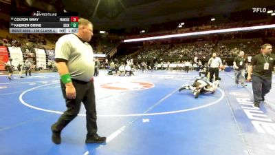 113 Class 4 lbs Champ. Round 1 - Kaleb Branch, Lebanon vs Jackson Tenny, Lafayette (Wildwood)