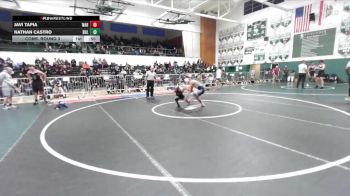 106 lbs Cons. Round 3 - Javi Tapia, Warren vs Nathan Castro, Bullard