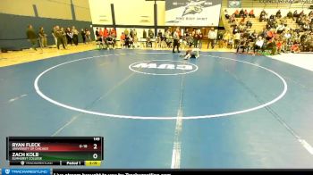 149 lbs Champ. Round 1 - Ryan Fleck, University Of Chicago vs Zach Kolb, Elmhurst College