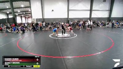 110 lbs Round 3 - Kaiden Huber, Cashmere Wrestling Club vs Quincy Brown, NWWC