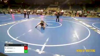 89 lbs Consi Of 4 - Brock Johnson, Paola Wrestling Club vs Gavin Landers, IAWC