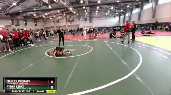 58 lbs 2nd Place Match - Ryder Lentz, Texas Elite Wrestling Club vs Marley McGrain, Texas Select Wrestling