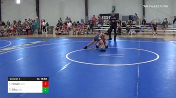 70 lbs Consolation - Tyler Howell, Bixby Youth WC vs Tytan Ellis, Unattached