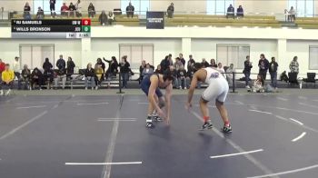 184 lbs 5th Place Match - Wills Bronson, John Carroll vs RJ Samuels, Wisconsin-Whitewater