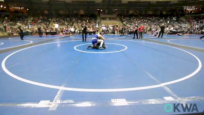 119 lbs Round Of 32 - Logan Woodcock, Deer Creek Wrestling Club vs Talon Flynn, Brushy Wrestling Club