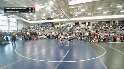 132 lbs Quarterfinal - William Shallenberger, Wasatch vs Grady Roybal, Union