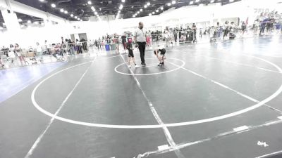 54 lbs Consi Of 8 #2 - Isaiah Mariscal, Relentless vs Kate Hubbard, Ganado WC