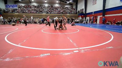 90 lbs Quarterfinal - Blazyn Welch, Claremore Wrestling Club vs Kingson Ballard, Team Conquer Wrestling