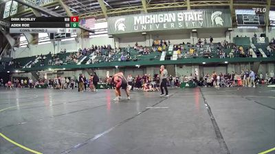 285 lbs Cons. Round 3 - Dirk Morley, Northwestern vs Aden Roe, Edinboro