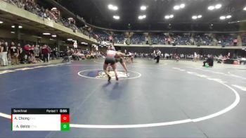 115 lbs Semifinal - Ava Beldo, Centennial vs Alexandra Chong, Edwardsville
