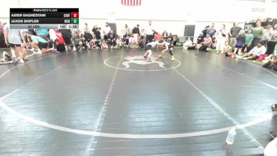 66 lbs Semifinal - Aiden Daghestani, Central IL RAGE-Yth vs Jaxon Shifler, Neighborhood WC-YTH