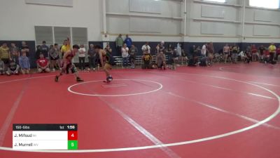 150-S lbs Quarterfinal - Jason Mifsud, MI vs Jordan Murrell, WV