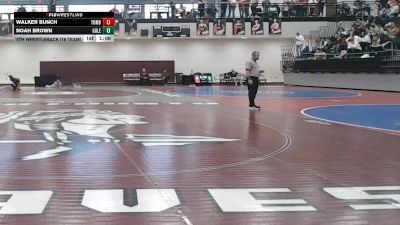 126 lbs 4th Wrestleback (16 Team) - Walker Bunch, Toombs County vs Noah Brown, Gordon Lee