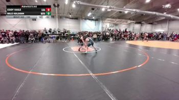 126 lbs Cons. Round 1 - Milo Keldsen, Woodland Park vs Cody Haile, Legacy