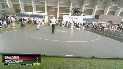 132 lbs Semifinal - Dylan Parker, Aniciete Training Club vs Atreyu Phillipsen, Delta Wrestling Club