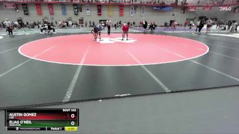 184 lbs Cons. Round 2 - Elias O`Neil, Wheaton vs Austin Gomez, Coe