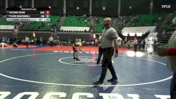 5A 144 lbs Cons. Round 2 - Tucker Duke, Saint Clair County vs Tyler Shatswell, Lincoln