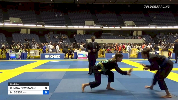 BRANDI NINA BOWMAN vs MALENA SESSA 2021 World Jiu-Jitsu IBJJF Championship