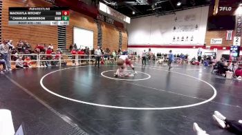 190 lbs Quarterfinal - Mackayla Ritchey, Evanston vs Charlee Anderson, Rocky Mountain