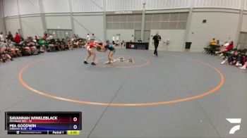 112 lbs Placement Matches (16 Team) - Savannah Winkleblack, Michigan Red vs Mia Goodwin, Virginia Blue