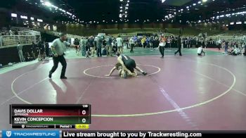 138 lbs Cons. Round 4 - Davis Dollar, Jefferson vs Kevin Concepcion, Somerset