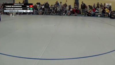 65 lbs Cons. Round 4 - Thatcher Anderson, WCABBE Knights vs Conor McDonough, Pursuit Wrestling Minnesota