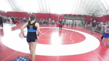 120 lbs Round 3 - Peyton Harlow, Red Hot Wrestling Club vs Avalyn Hady, North Crawford - Seneca