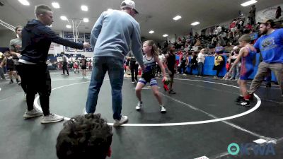 67 lbs Rr Rnd 2 - Kooper Dudgeon, Chandler Takedown Club vs Lexton Manning, Bristow Elementary Wrestling Club