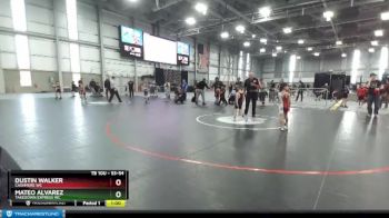 53-54 lbs Round 2 - Dustin Walker, Cashmere WC vs Mateo Alvarez, Takedown Express WC